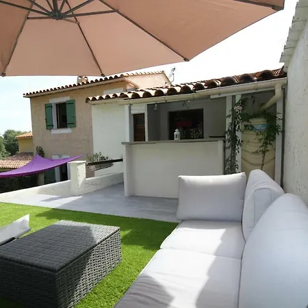 Villa Azurella Villeneuve-Loubet Buitenkant foto